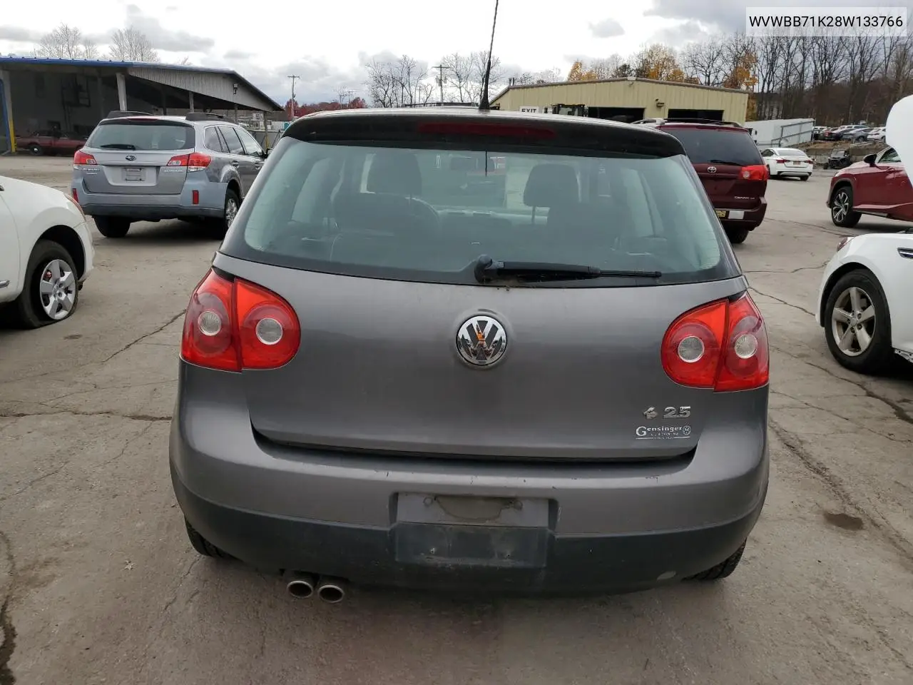 WVWBB71K28W133766 2008 Volkswagen Rabbit