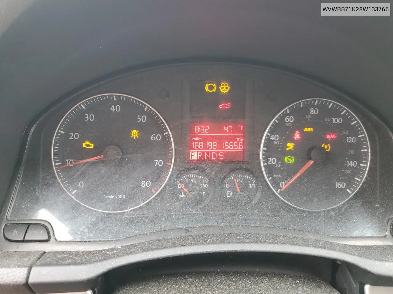 WVWBB71K28W133766 2008 Volkswagen Rabbit