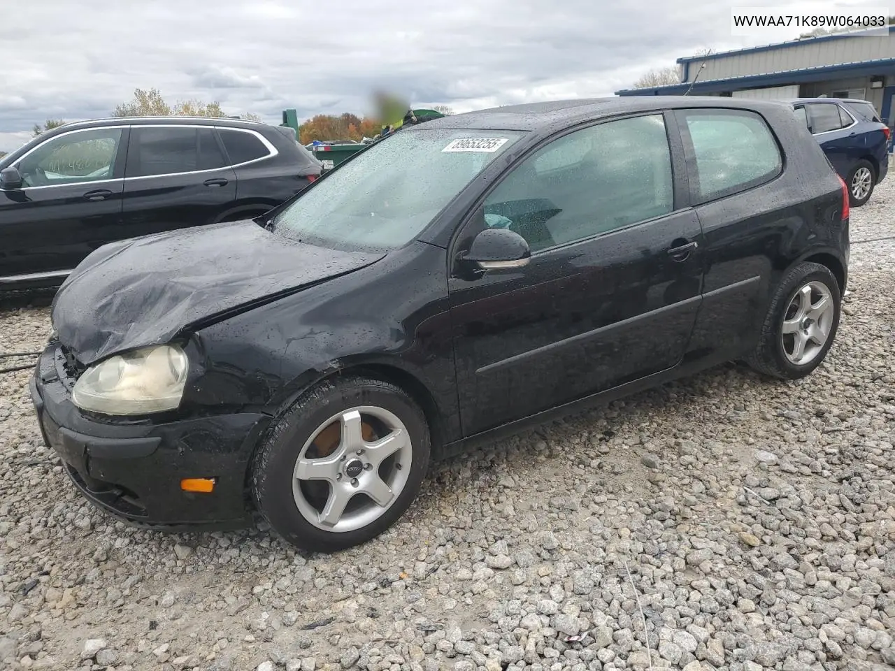 WVWAA71K89W064033 2009 Volkswagen Rabbit