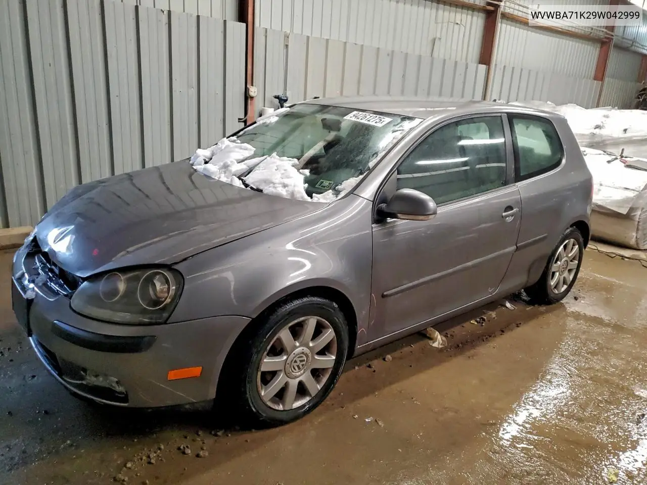 WVWBA71K29W042999 2009 Volkswagen Rabbit