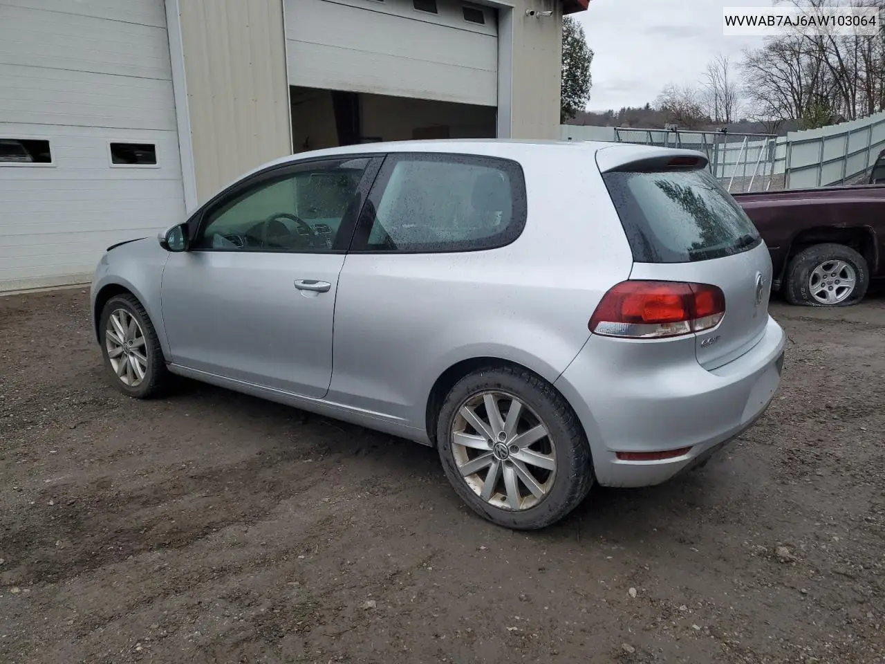 WVWAB7AJ6AW103064 2010 Volkswagen Golf