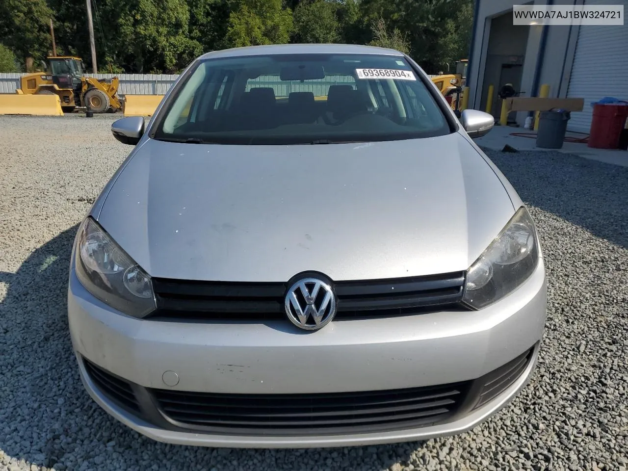 2011 Volkswagen Golf VIN: WVWDA7AJ1BW324721 Lot: 69368904