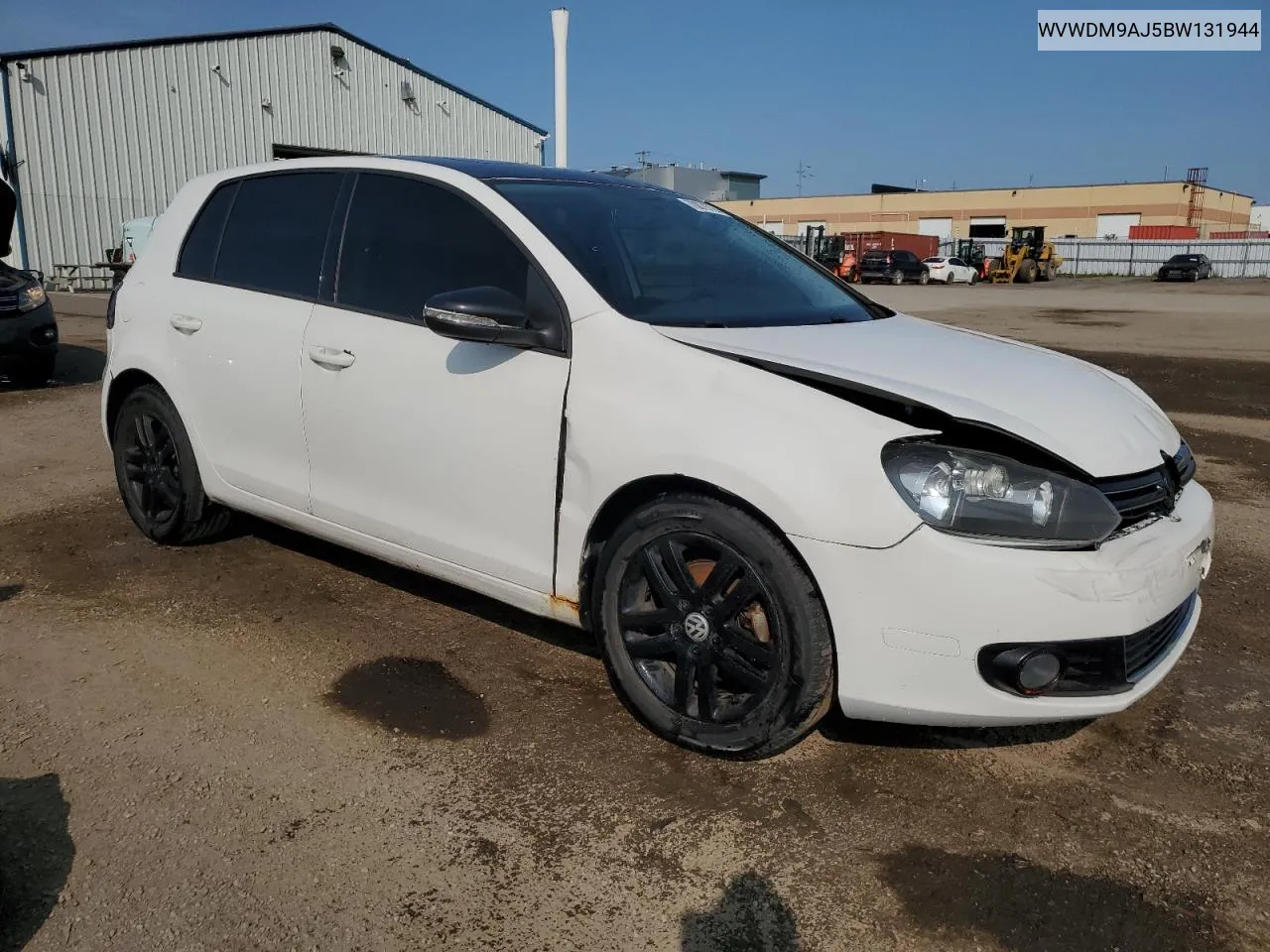 WVWDM9AJ5BW131944 2011 Volkswagen Golf