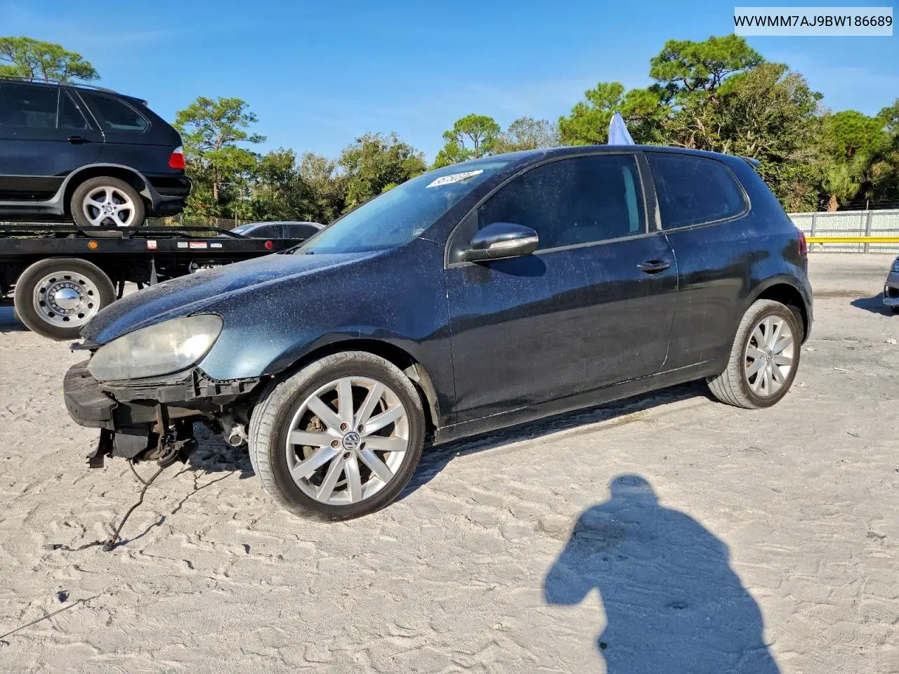 WVWMM7AJ9BW186689 2011 Volkswagen Golf