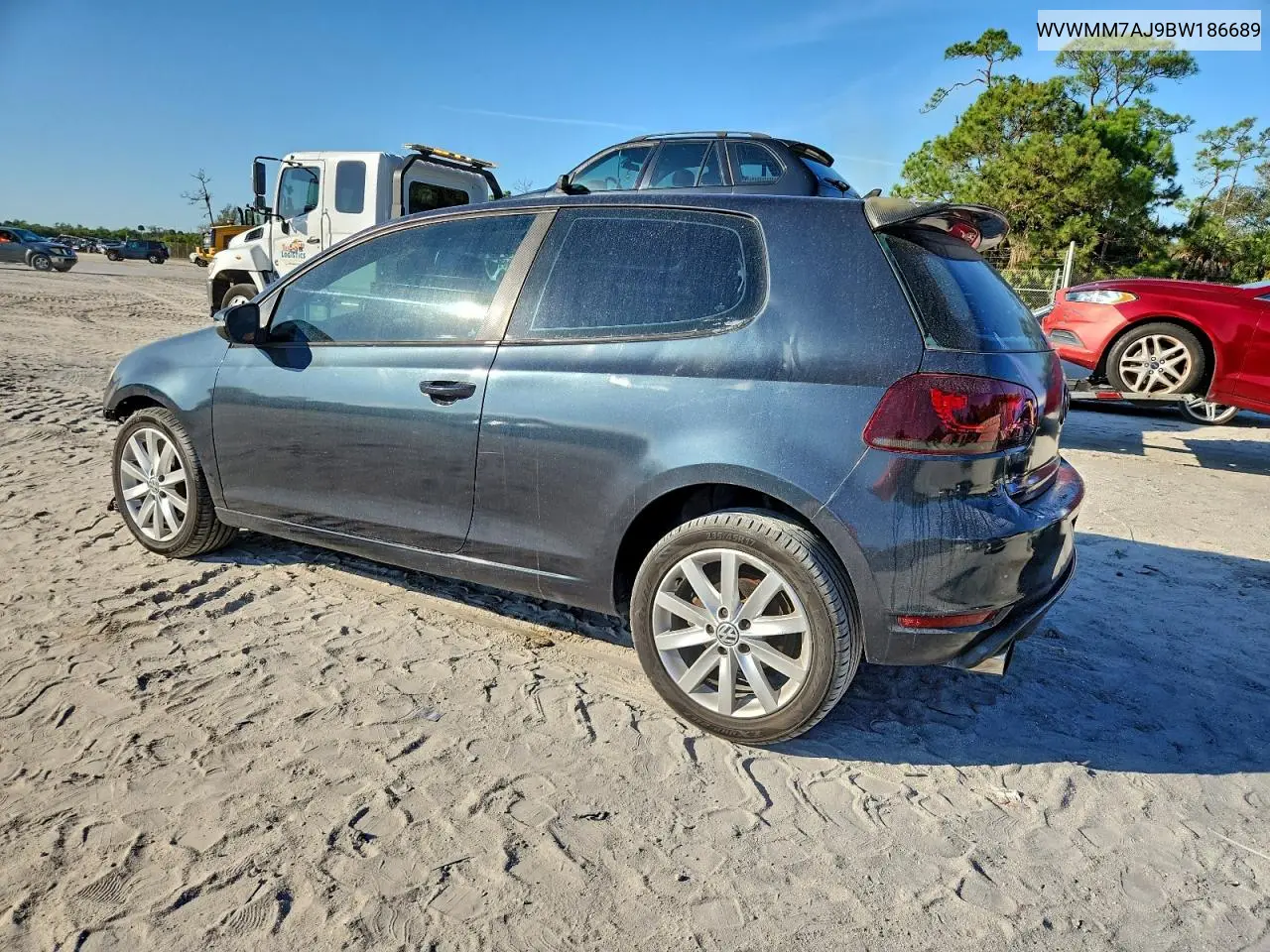 WVWMM7AJ9BW186689 2011 Volkswagen Golf