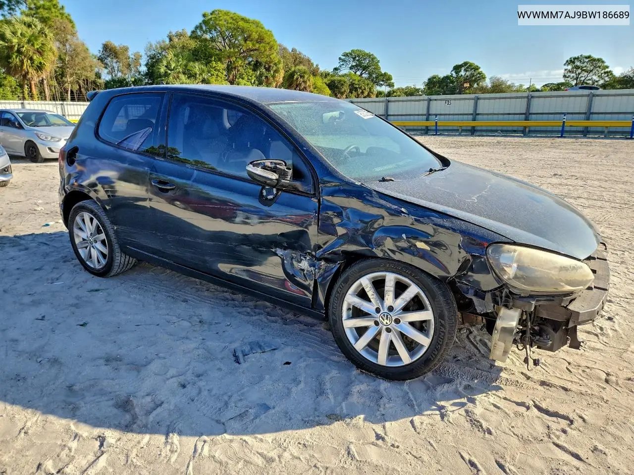 WVWMM7AJ9BW186689 2011 Volkswagen Golf