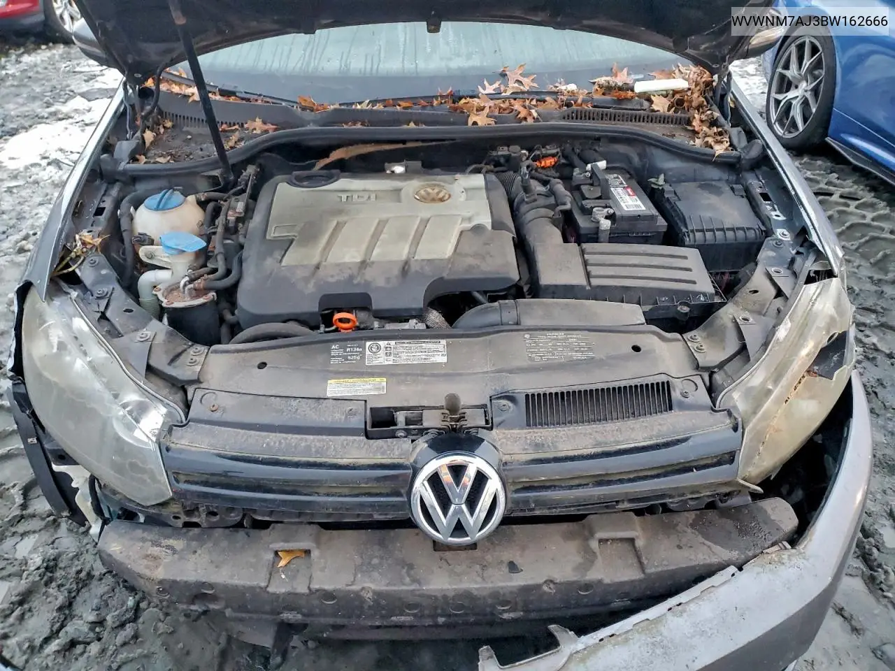 WVWNM7AJ3BW162666 2011 Volkswagen Golf