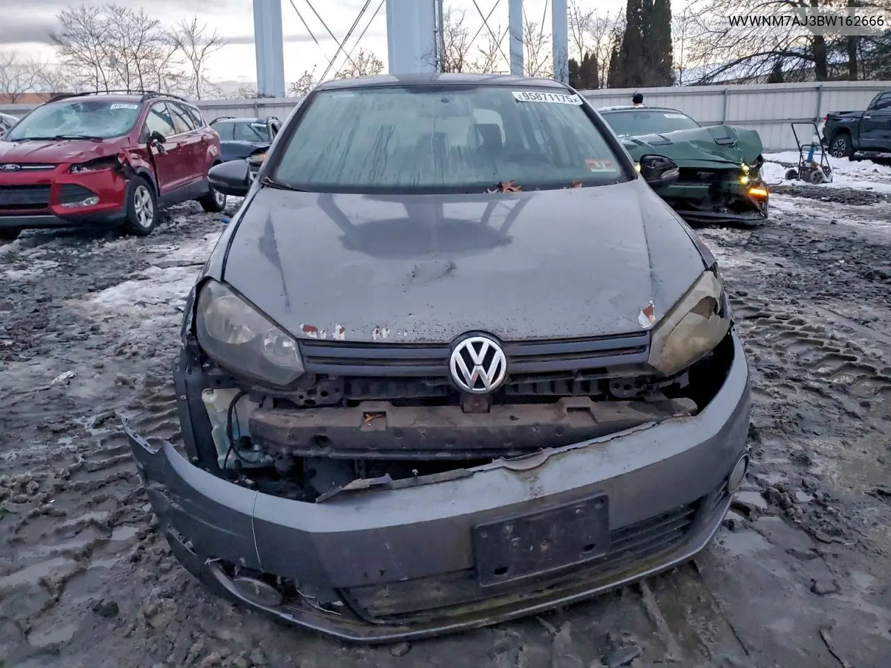 WVWNM7AJ3BW162666 2011 Volkswagen Golf