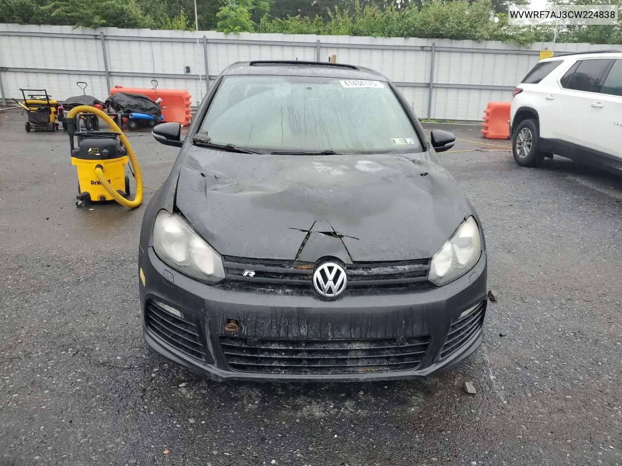 WVWRF7AJ3CW224838 2012 Volkswagen Golf R