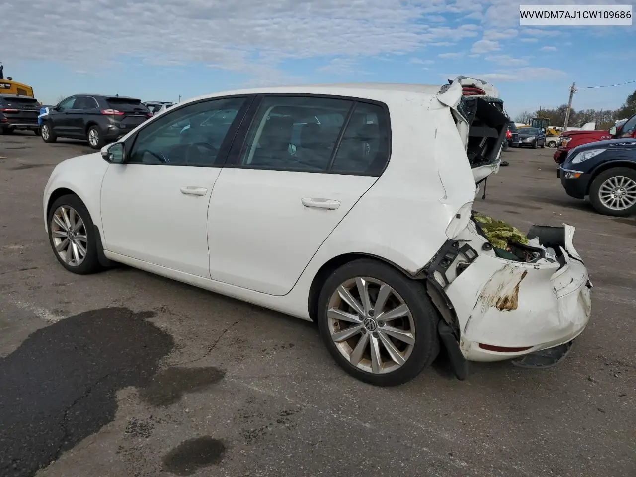 WVWDM7AJ1CW109686 2012 Volkswagen Golf