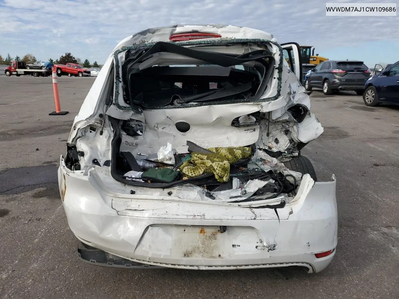 WVWDM7AJ1CW109686 2012 Volkswagen Golf