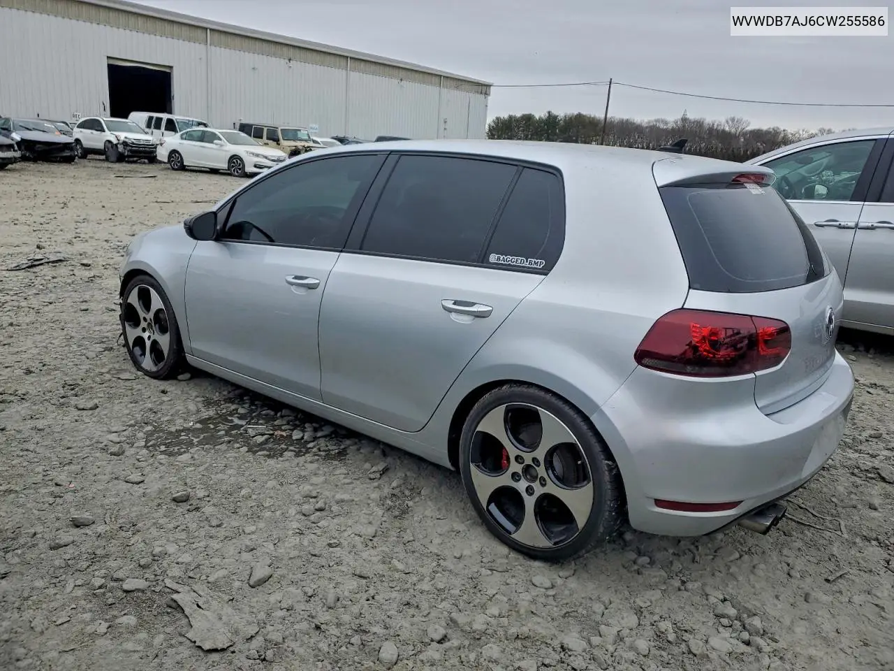 WVWDB7AJ6CW255586 2012 Volkswagen Golf