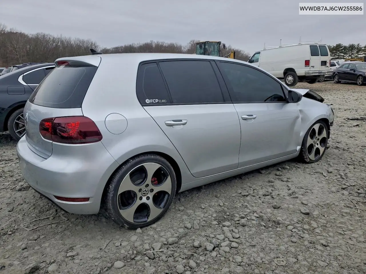 WVWDB7AJ6CW255586 2012 Volkswagen Golf