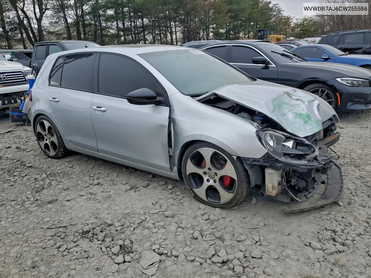 WVWDB7AJ6CW255586 2012 Volkswagen Golf