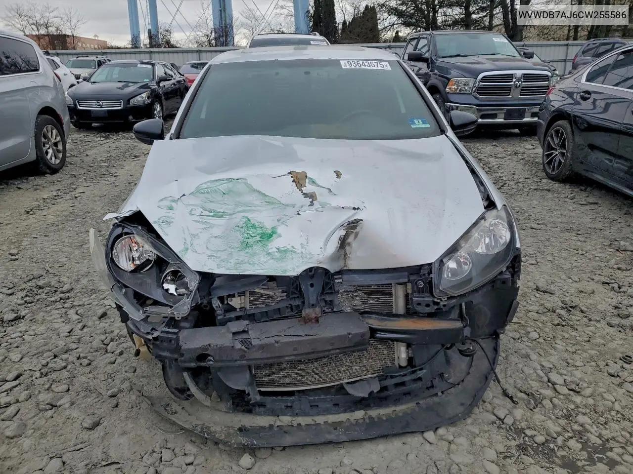 WVWDB7AJ6CW255586 2012 Volkswagen Golf