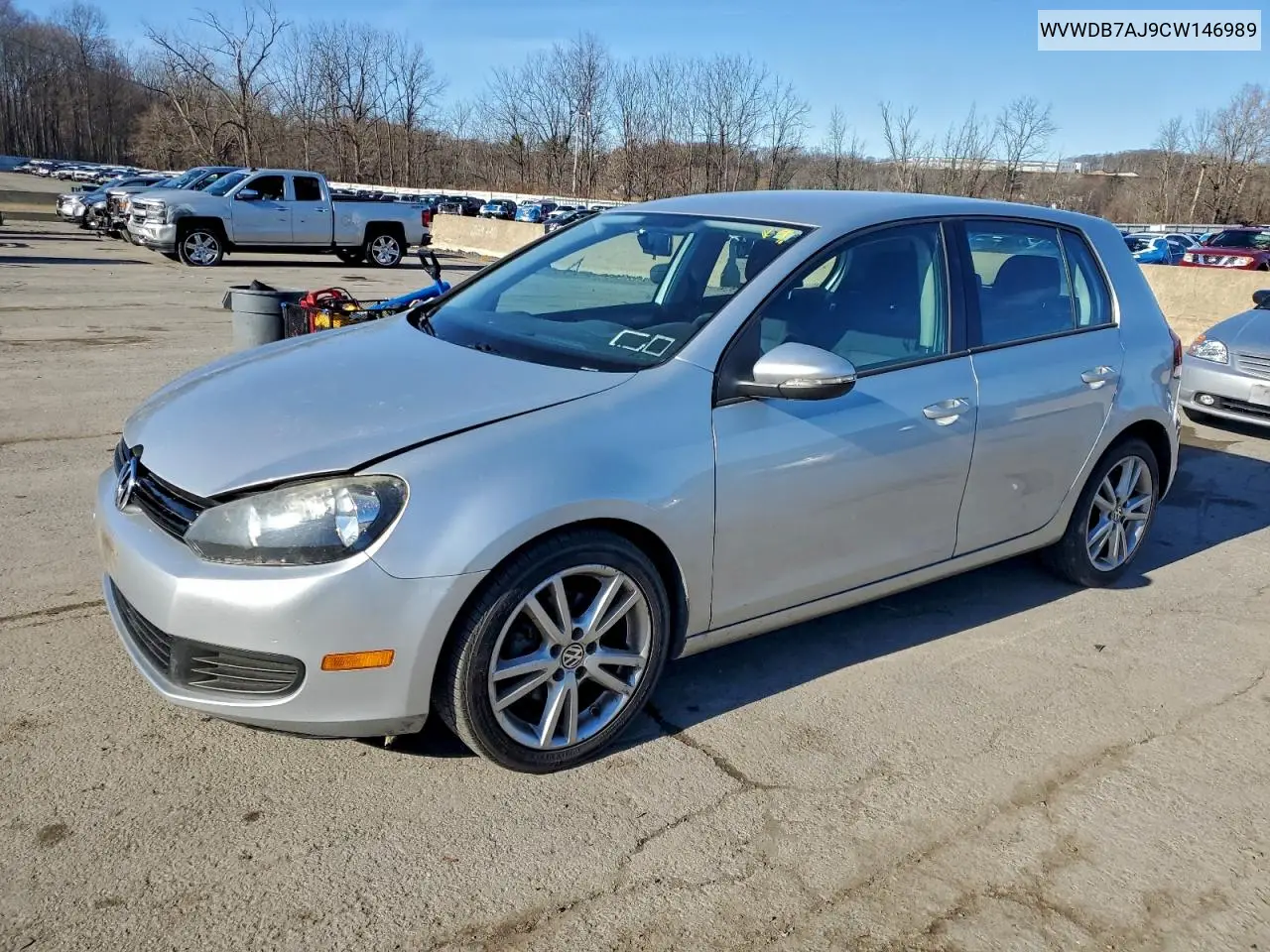 WVWDB7AJ9CW146989 2012 Volkswagen Golf