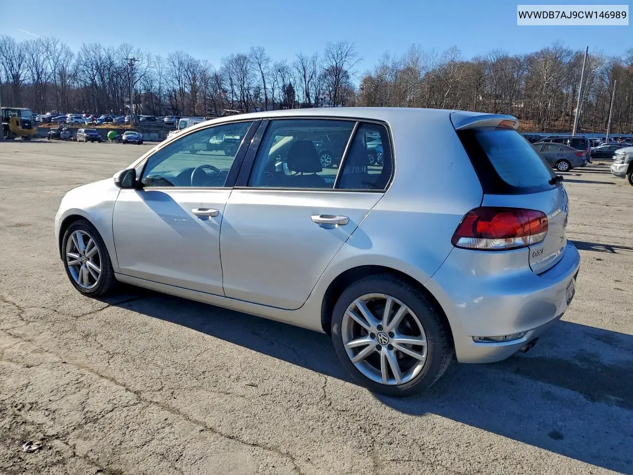 WVWDB7AJ9CW146989 2012 Volkswagen Golf