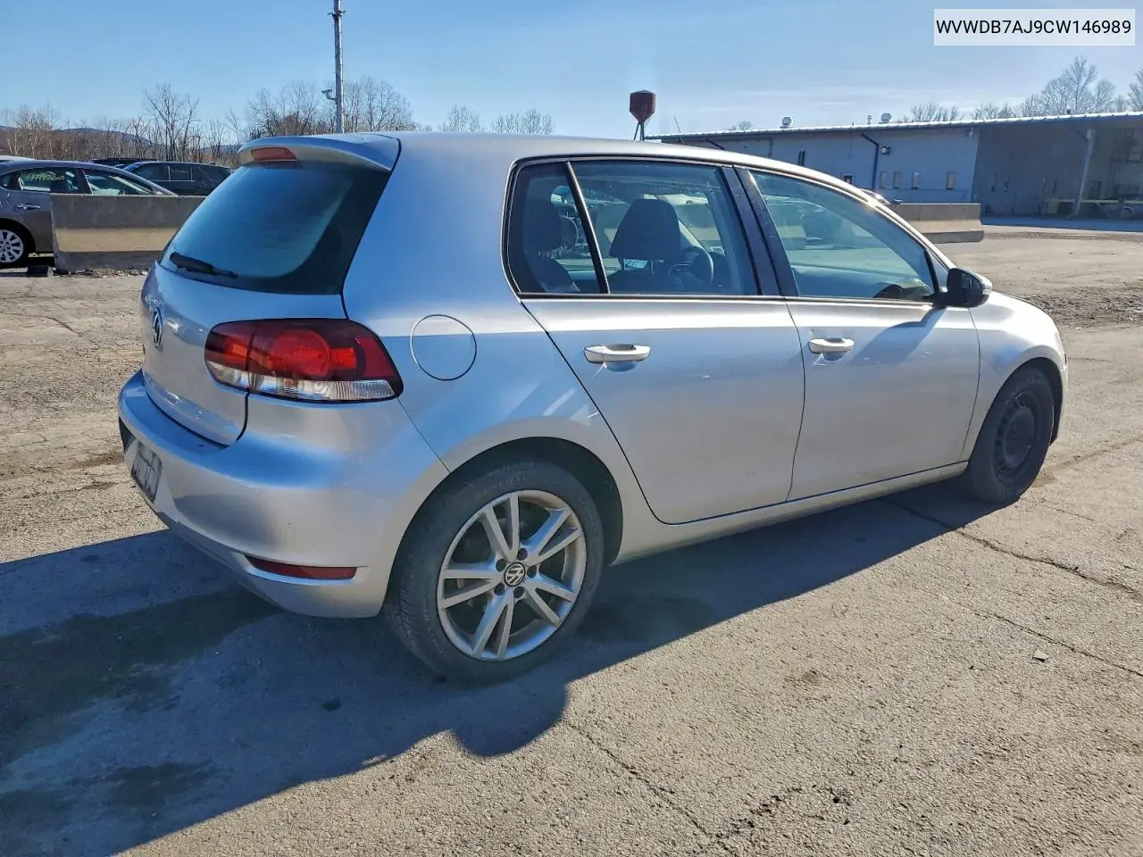 WVWDB7AJ9CW146989 2012 Volkswagen Golf