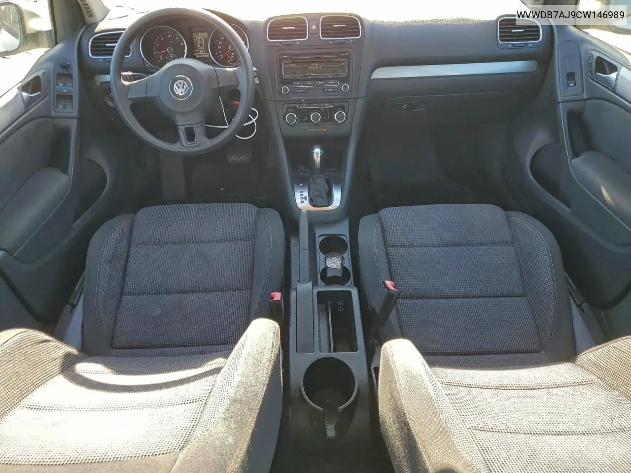 WVWDB7AJ9CW146989 2012 Volkswagen Golf