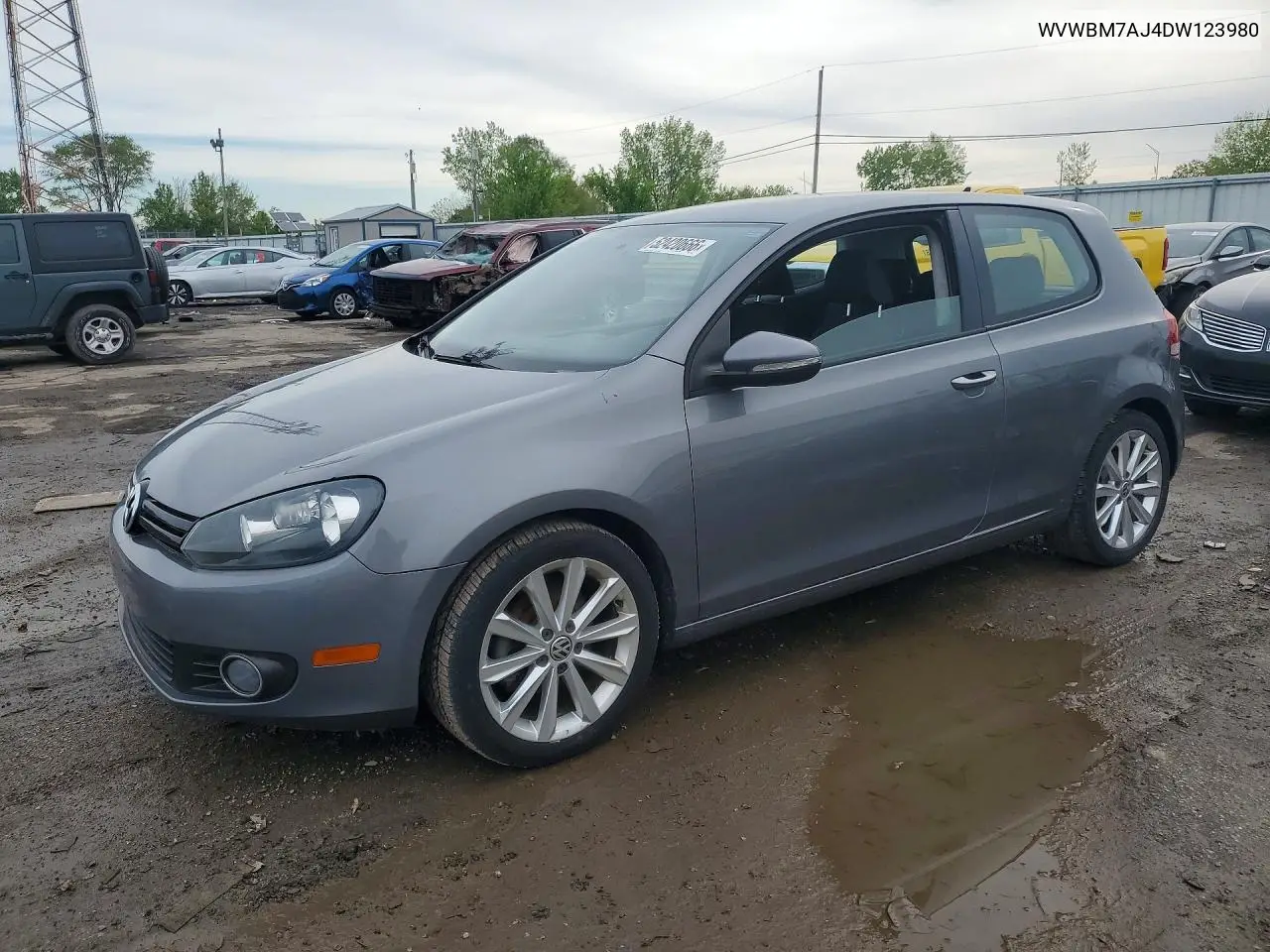 WVWBM7AJ4DW123980 2013 Volkswagen Golf