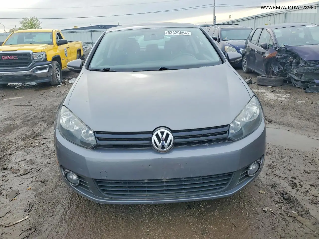 WVWBM7AJ4DW123980 2013 Volkswagen Golf