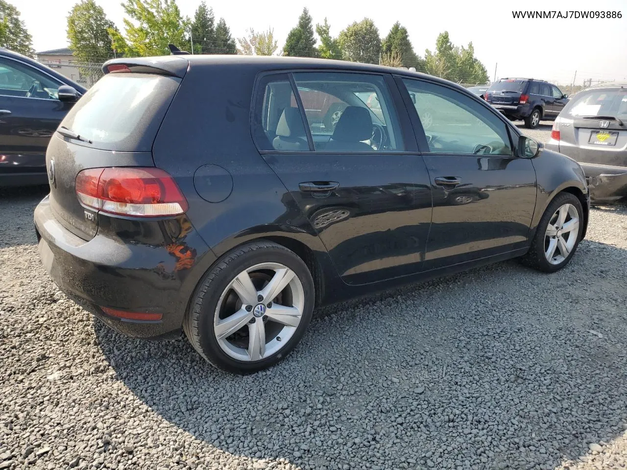 WVWNM7AJ7DW093886 2013 Volkswagen Golf