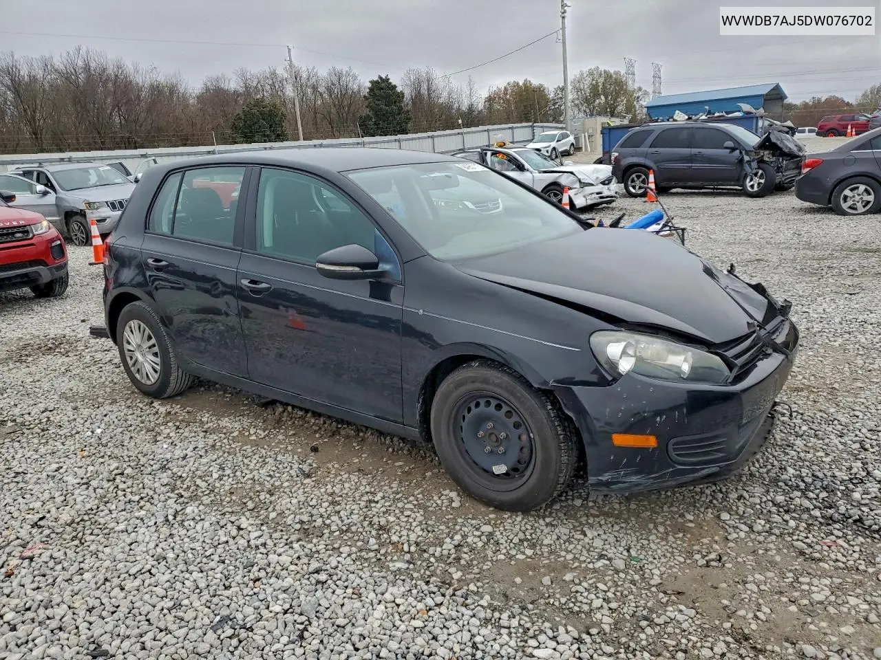 WVWDB7AJ5DW076702 2013 Volkswagen Golf