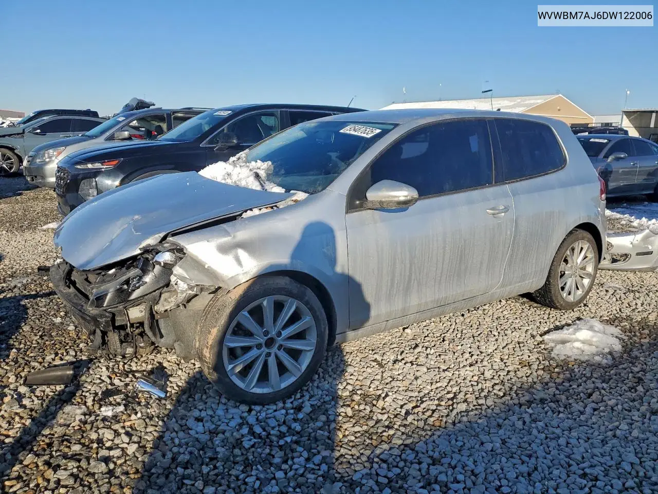 WVWBM7AJ6DW122006 2013 Volkswagen Golf