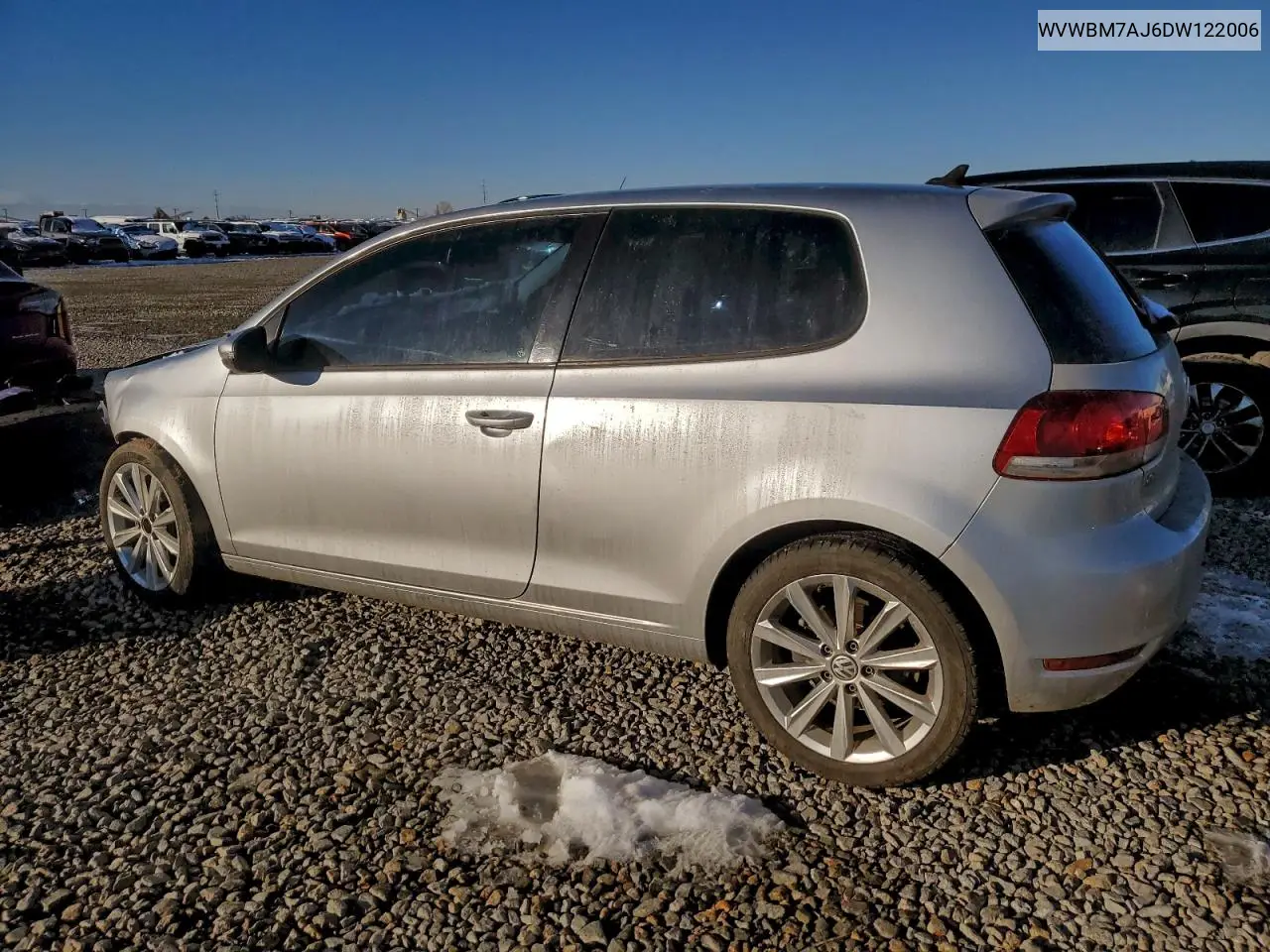 WVWBM7AJ6DW122006 2013 Volkswagen Golf