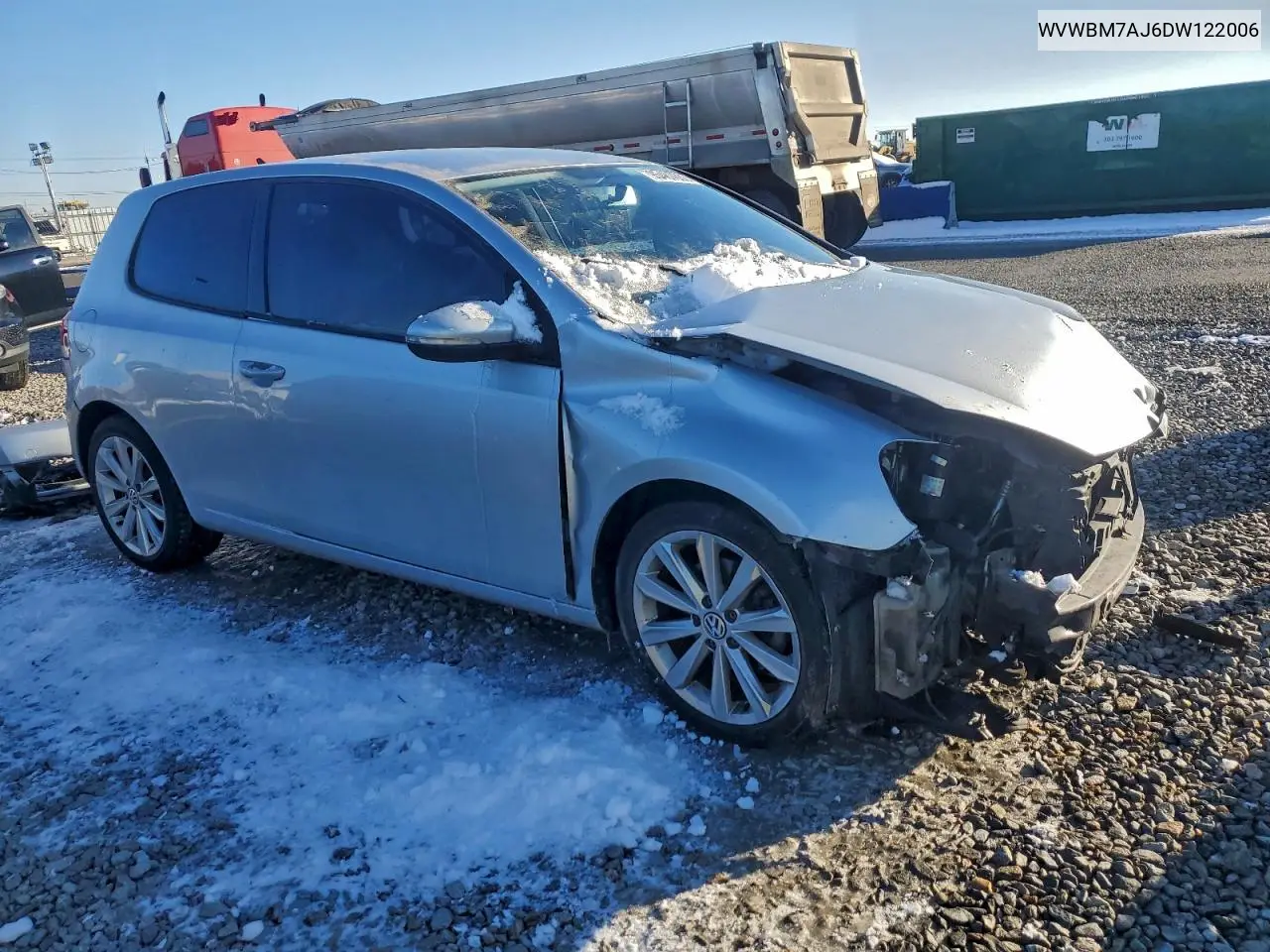 WVWBM7AJ6DW122006 2013 Volkswagen Golf