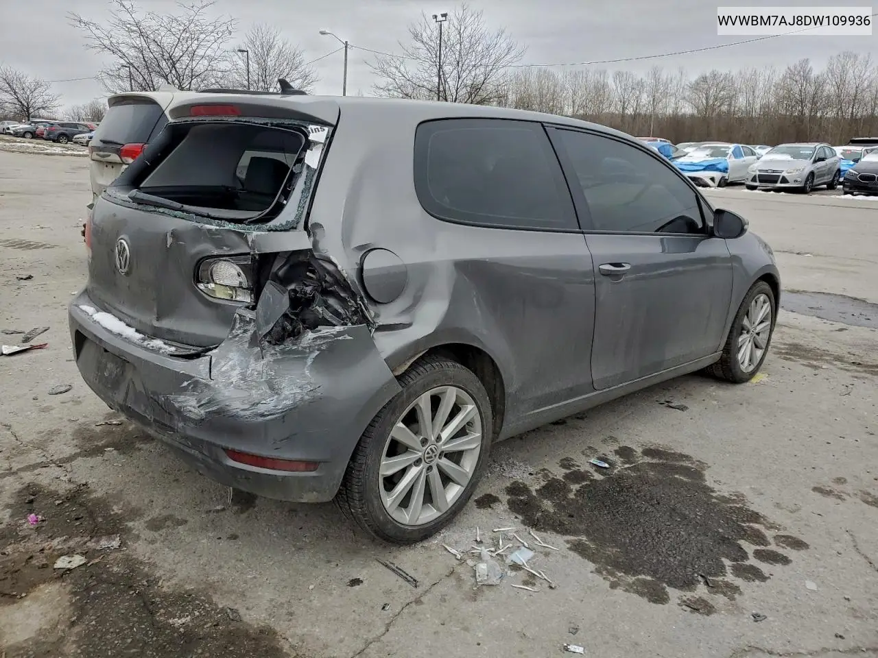 WVWBM7AJ8DW109936 2013 Volkswagen Golf