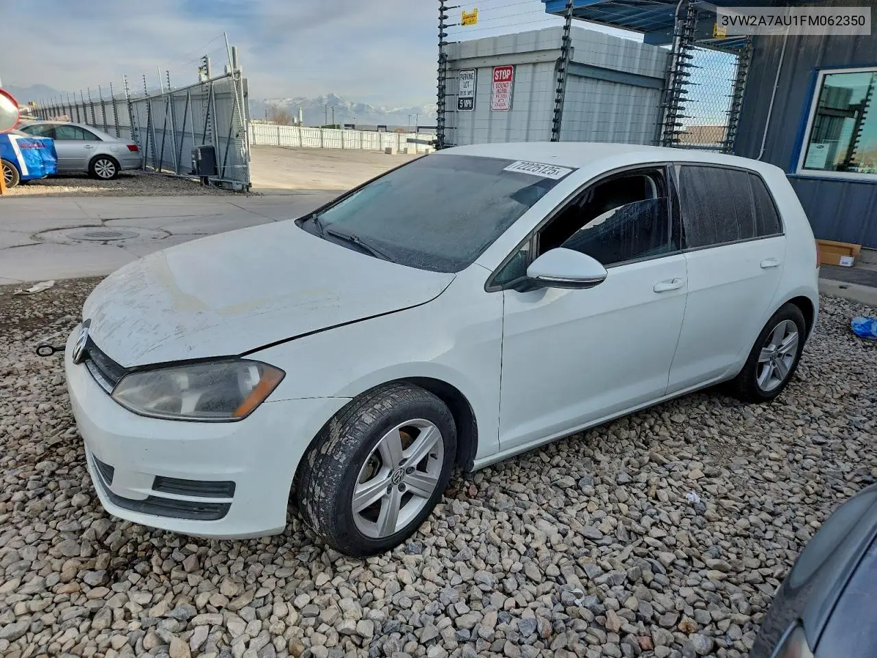 3VW2A7AU1FM062350 2015 Volkswagen Golf Tdi