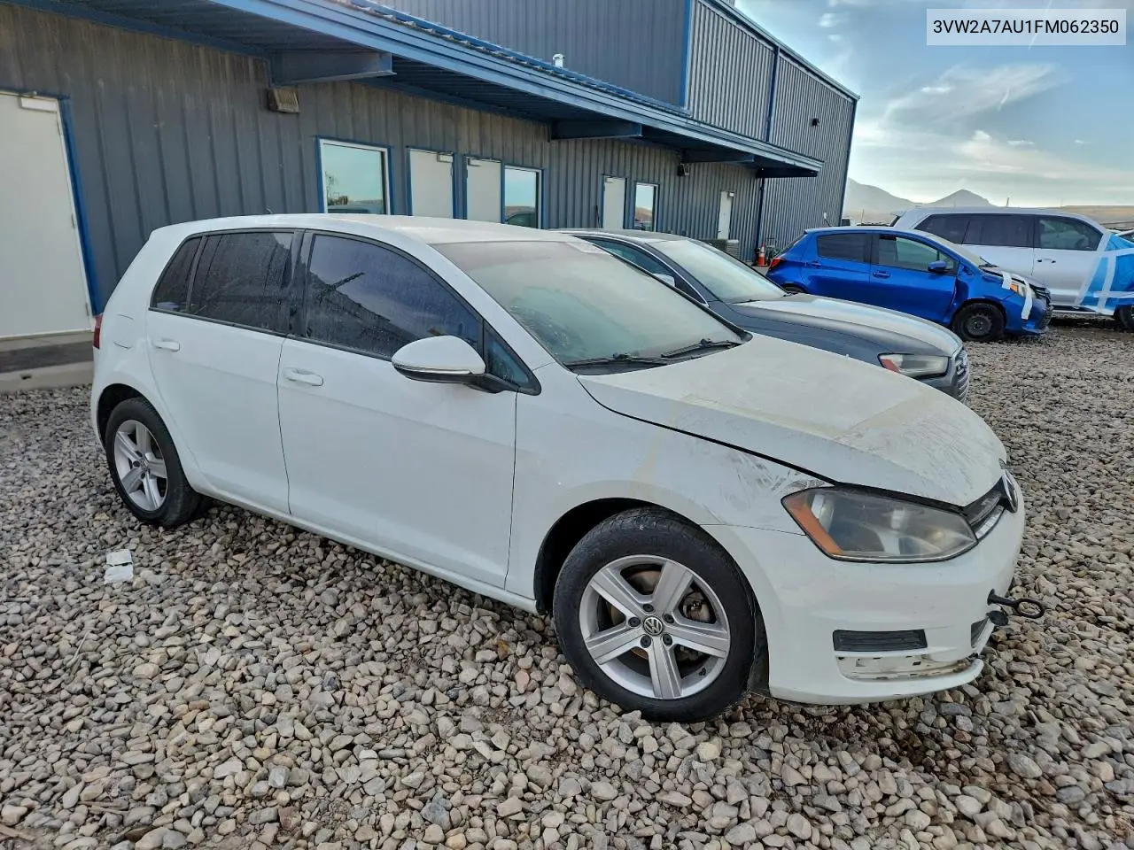 3VW2A7AU1FM062350 2015 Volkswagen Golf Tdi