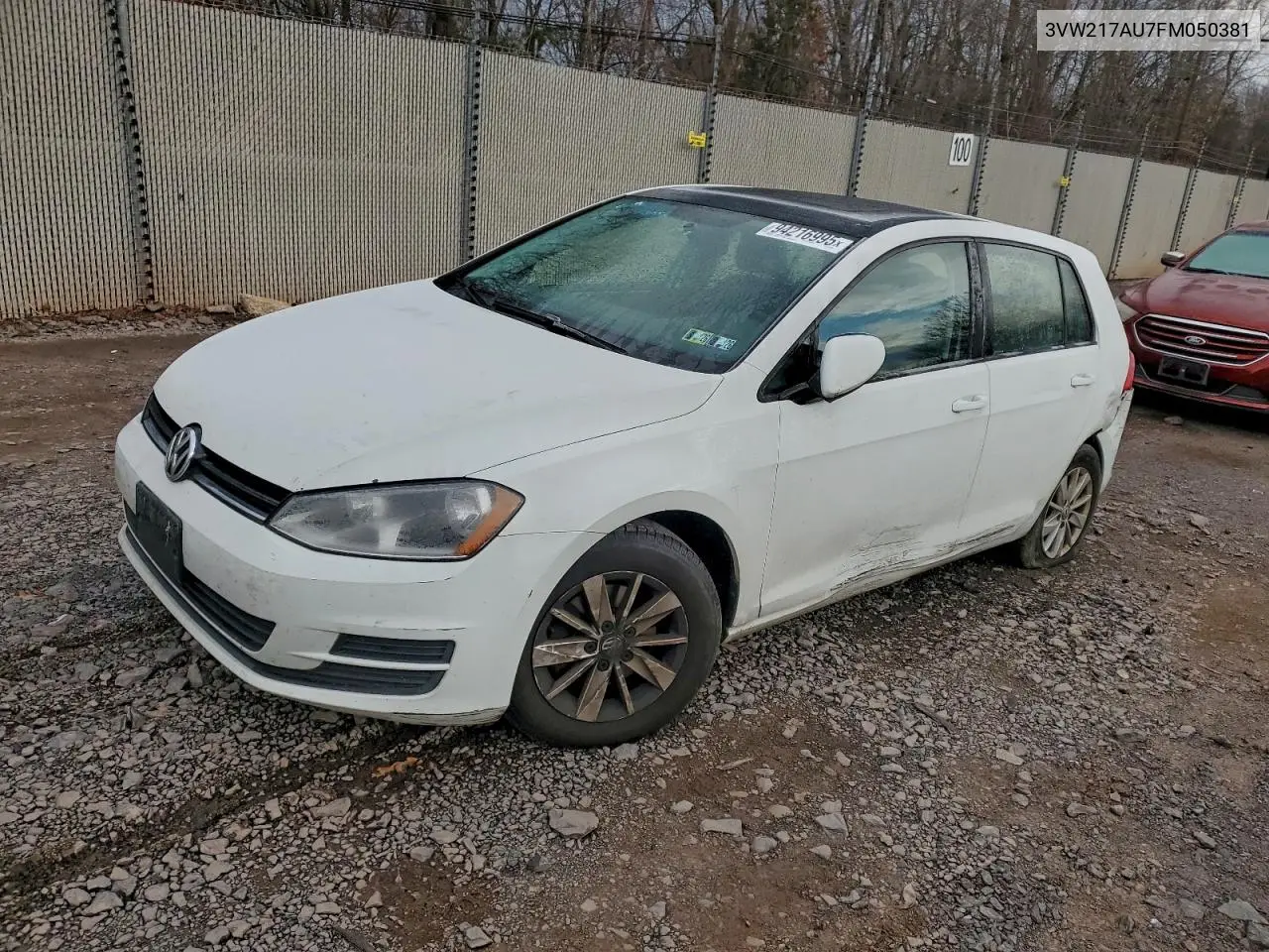 3VW217AU7FM050381 2015 Volkswagen Golf