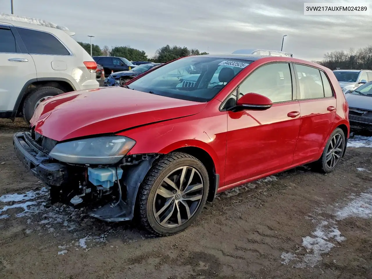 3VW217AUXFM024289 2015 Volkswagen Golf