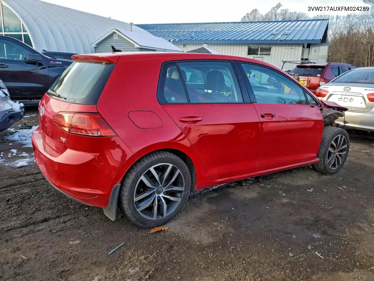 3VW217AUXFM024289 2015 Volkswagen Golf