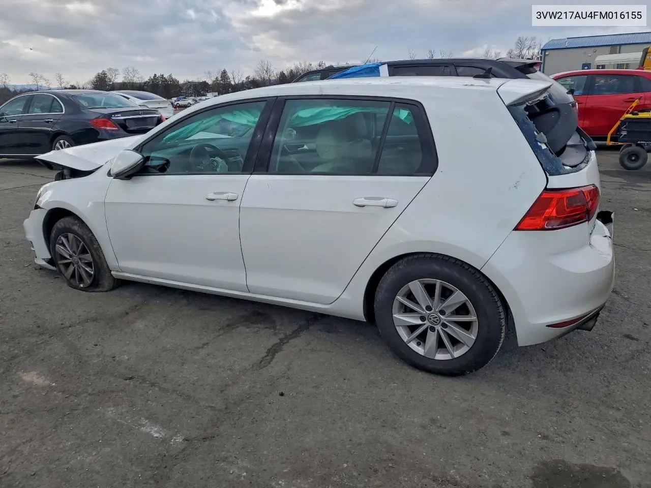 3VW217AU4FM016155 2015 Volkswagen Golf