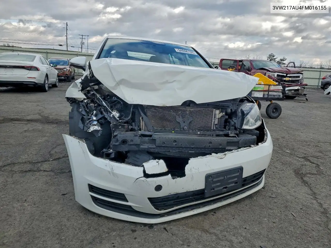 3VW217AU4FM016155 2015 Volkswagen Golf