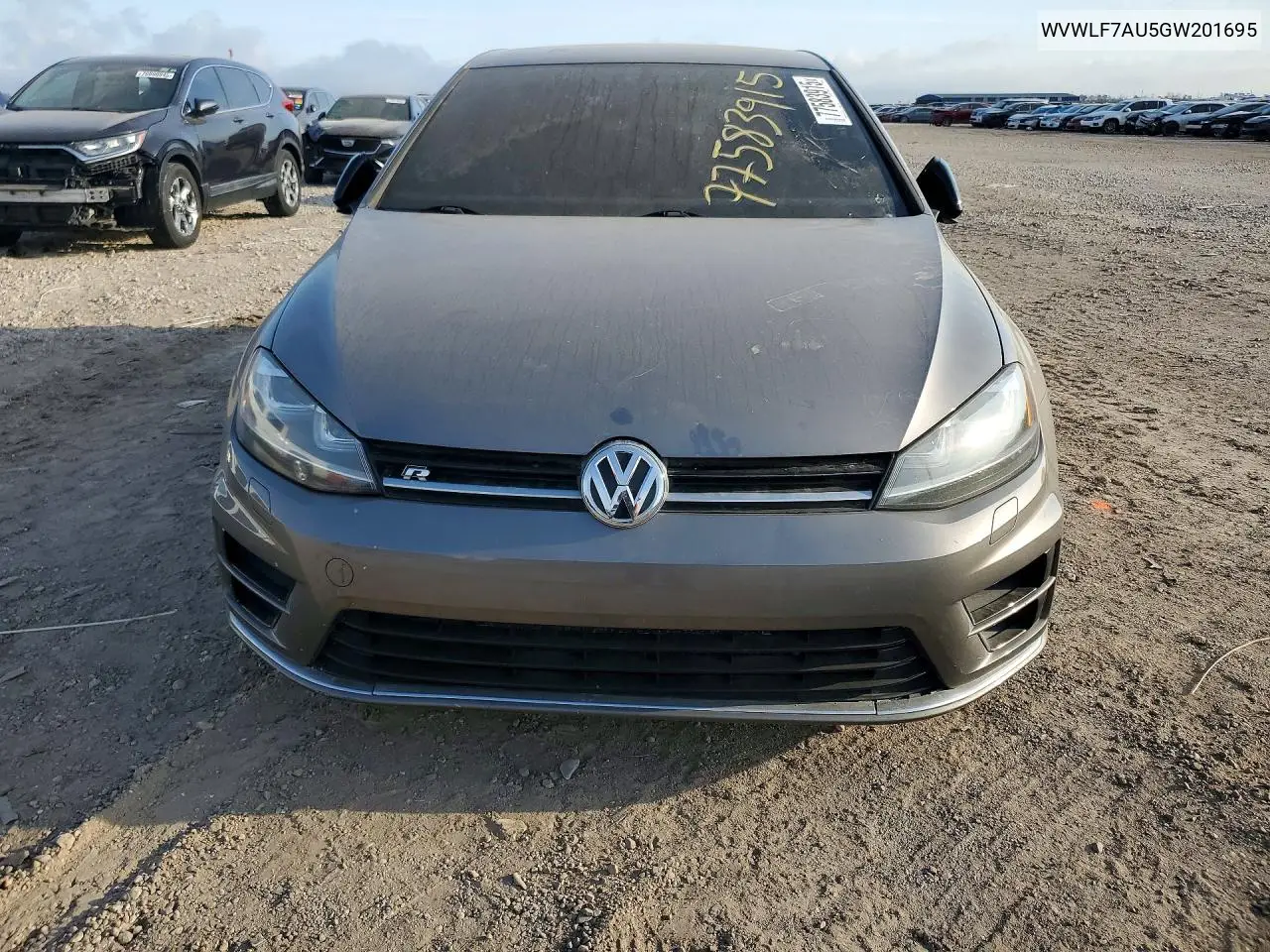 WVWLF7AU5GW201695 2016 Volkswagen Golf R