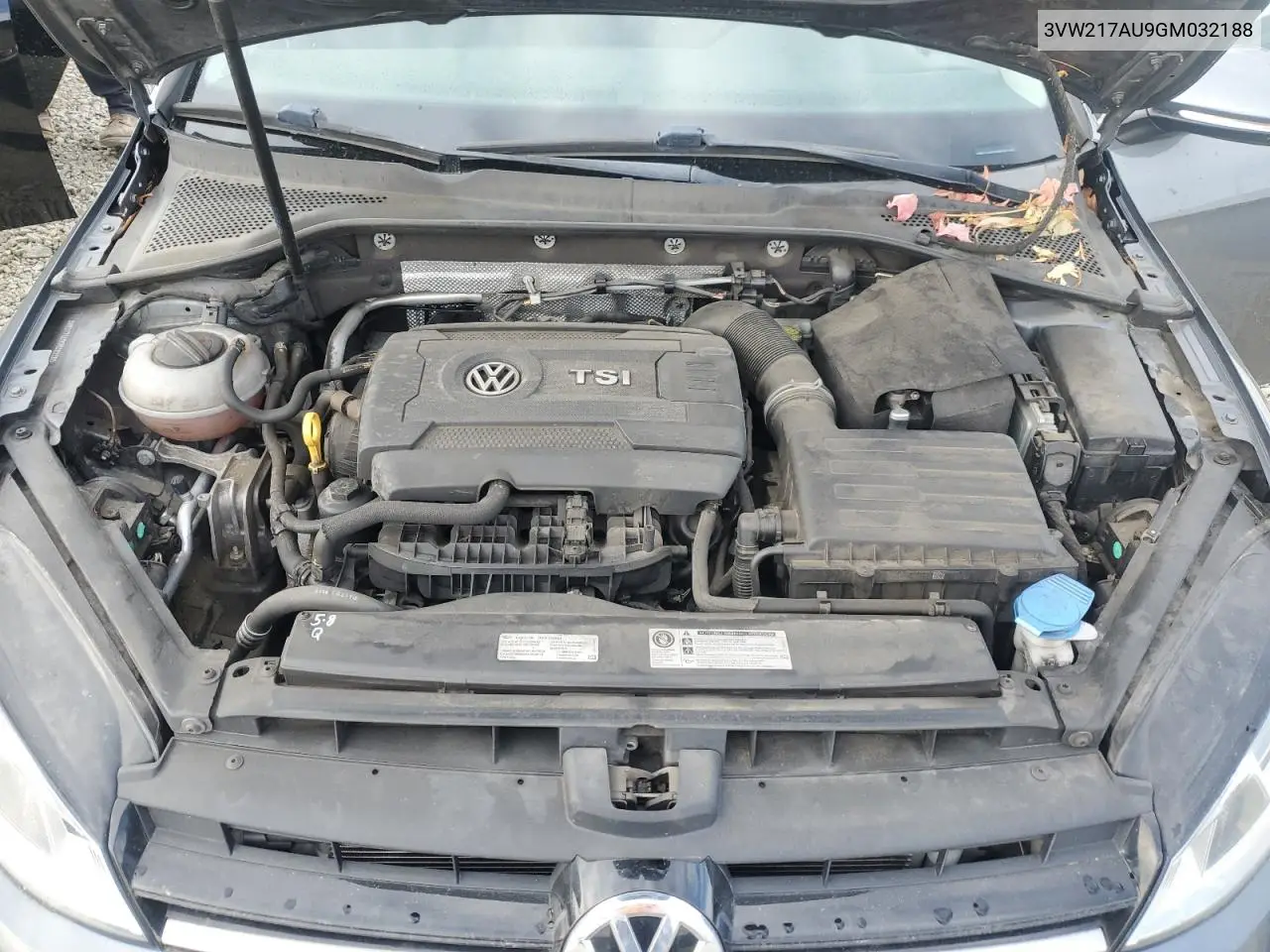 3VW217AU9GM032188 2016 Volkswagen Golf S/Se