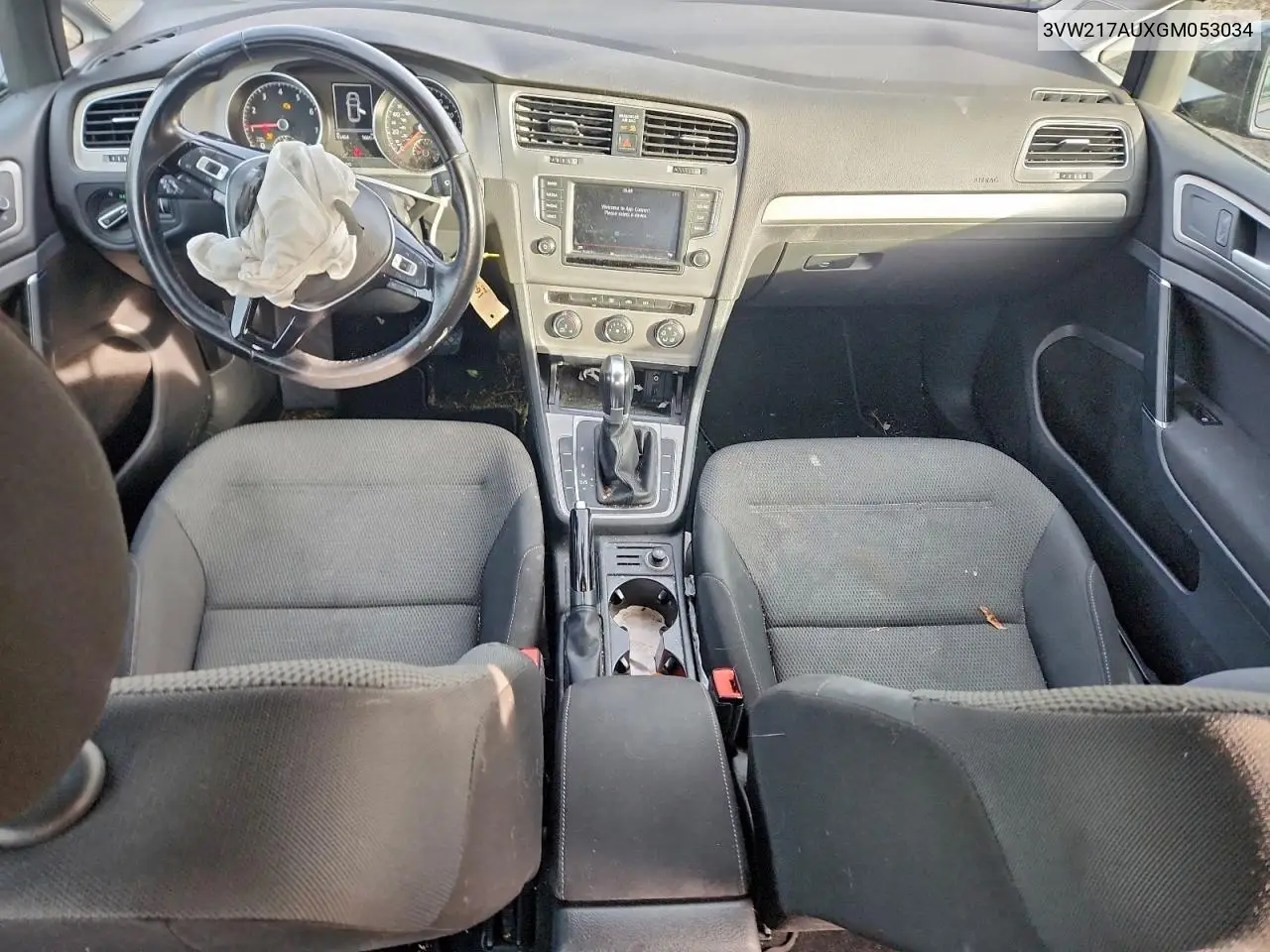 3VW217AUXGM053034 2016 Volkswagen Golf S/Se
