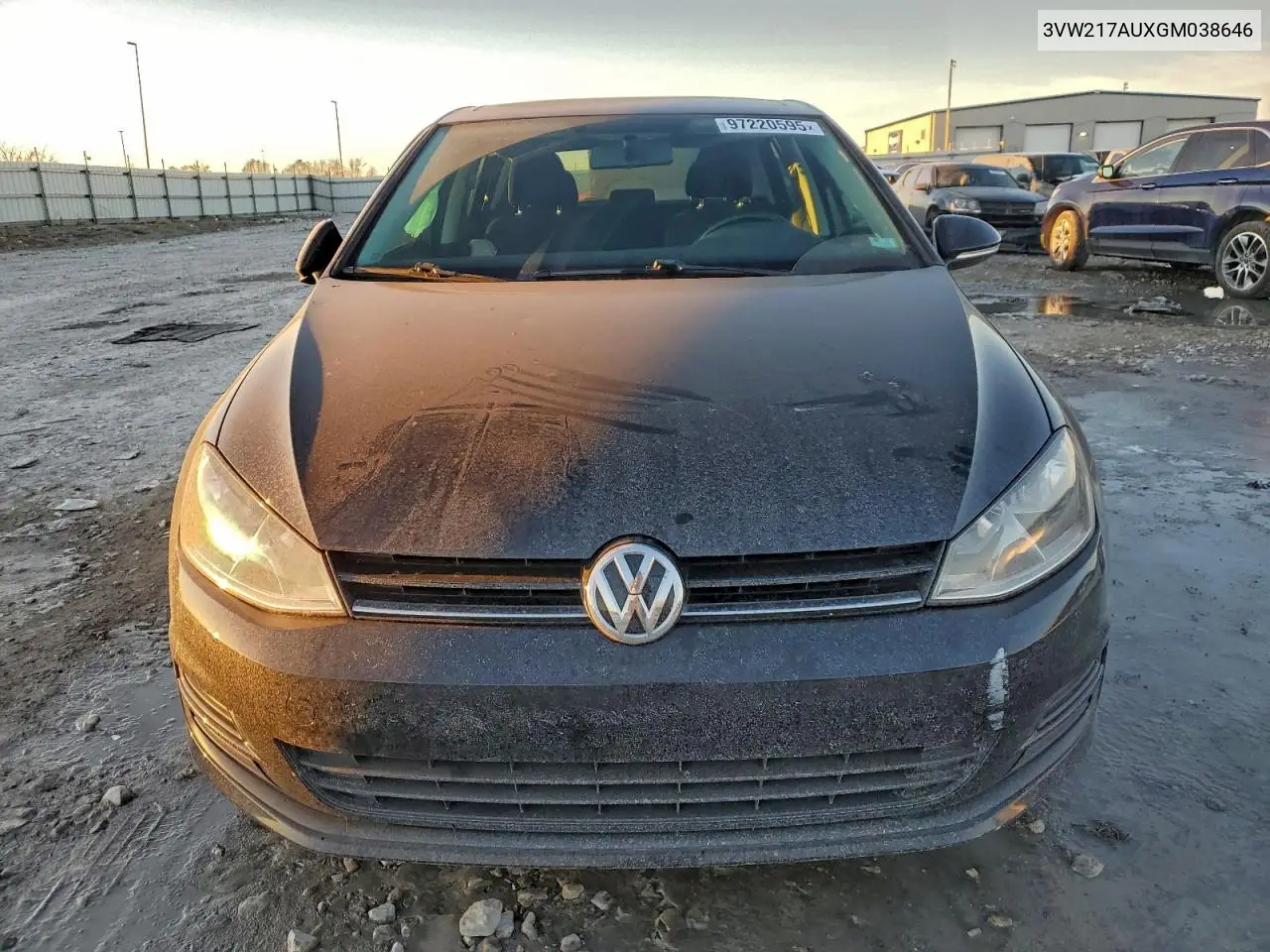 3VW217AUXGM038646 2016 Volkswagen Golf S
