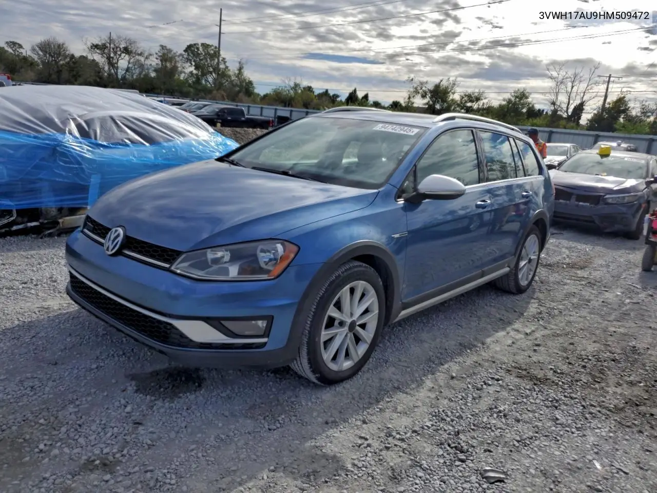 3VWH17AU9HM509472 2017 Volkswagen Golf Alltrack S