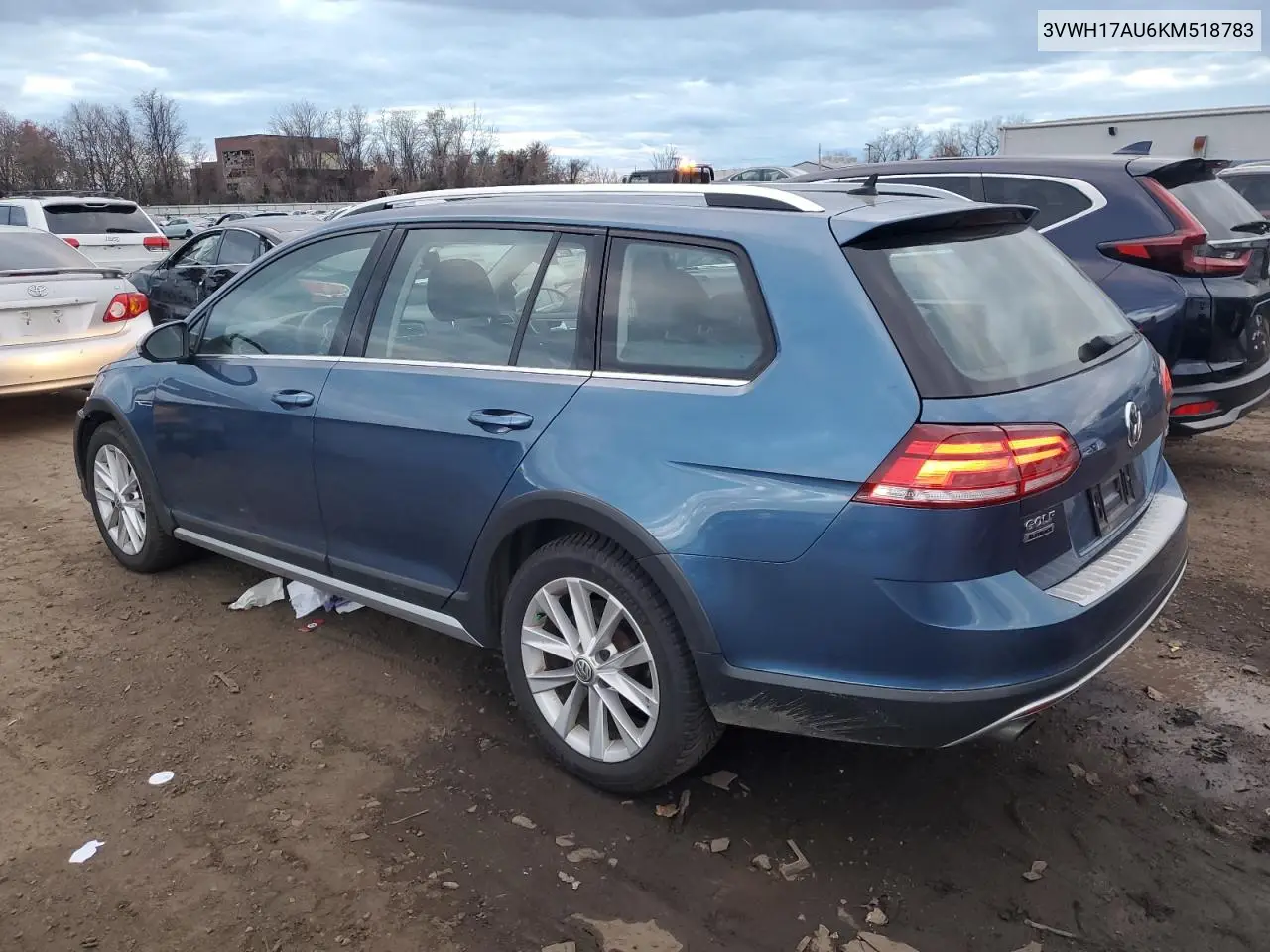 3VWH17AU6KM518783 2019 Volkswagen Golf Alltrack S