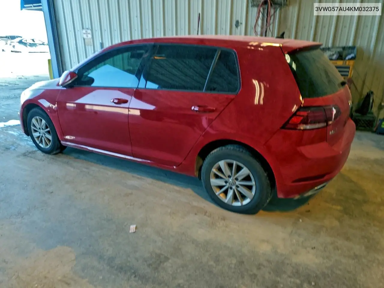 3VWG57AU4KM032375 2019 Volkswagen Golf S