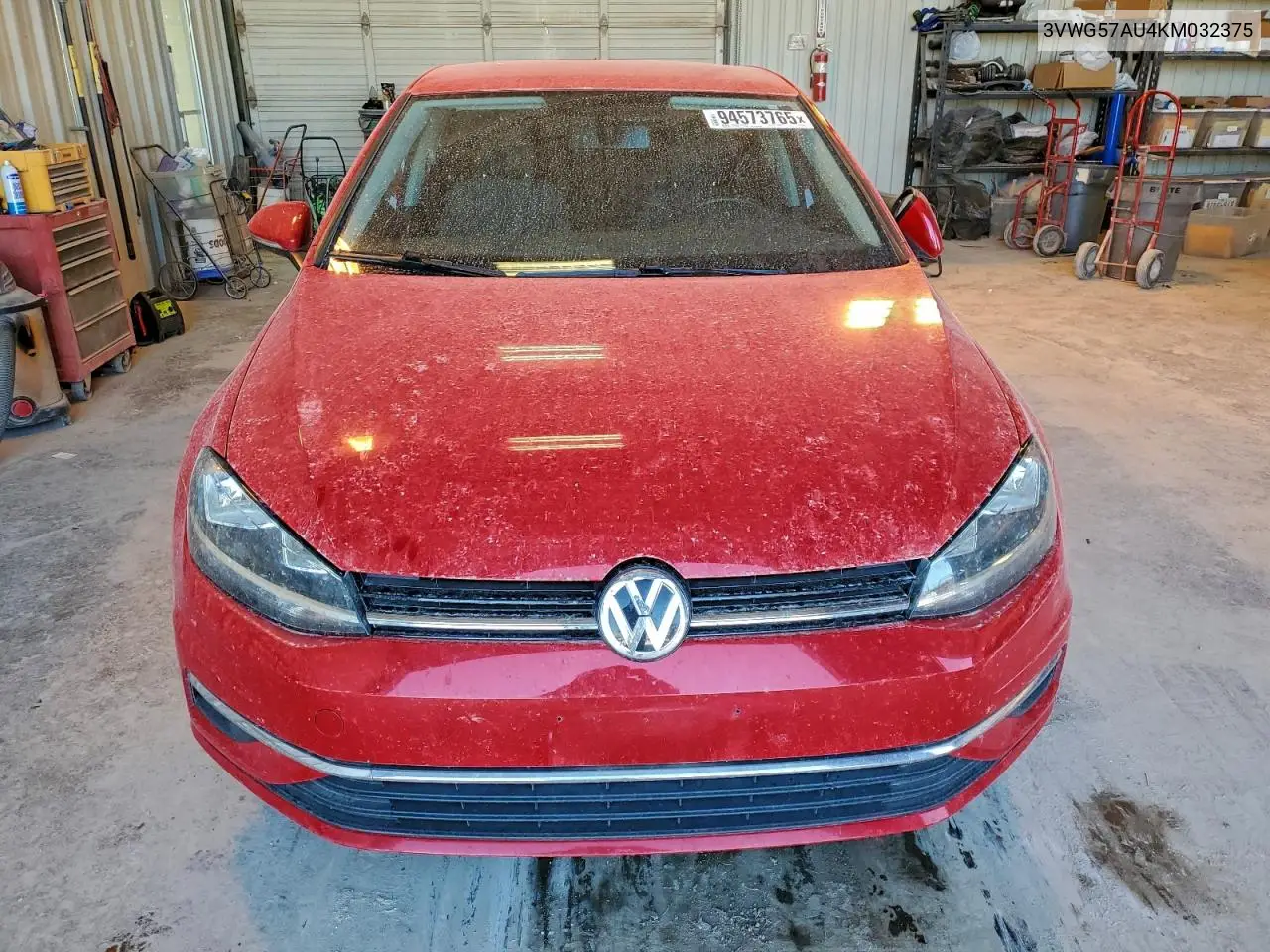 3VWG57AU4KM032375 2019 Volkswagen Golf S