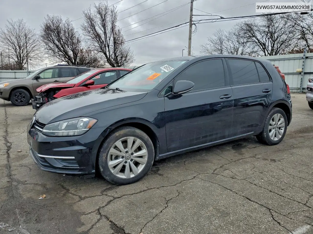 3VWG57AU0MM002938 2021 Volkswagen Golf