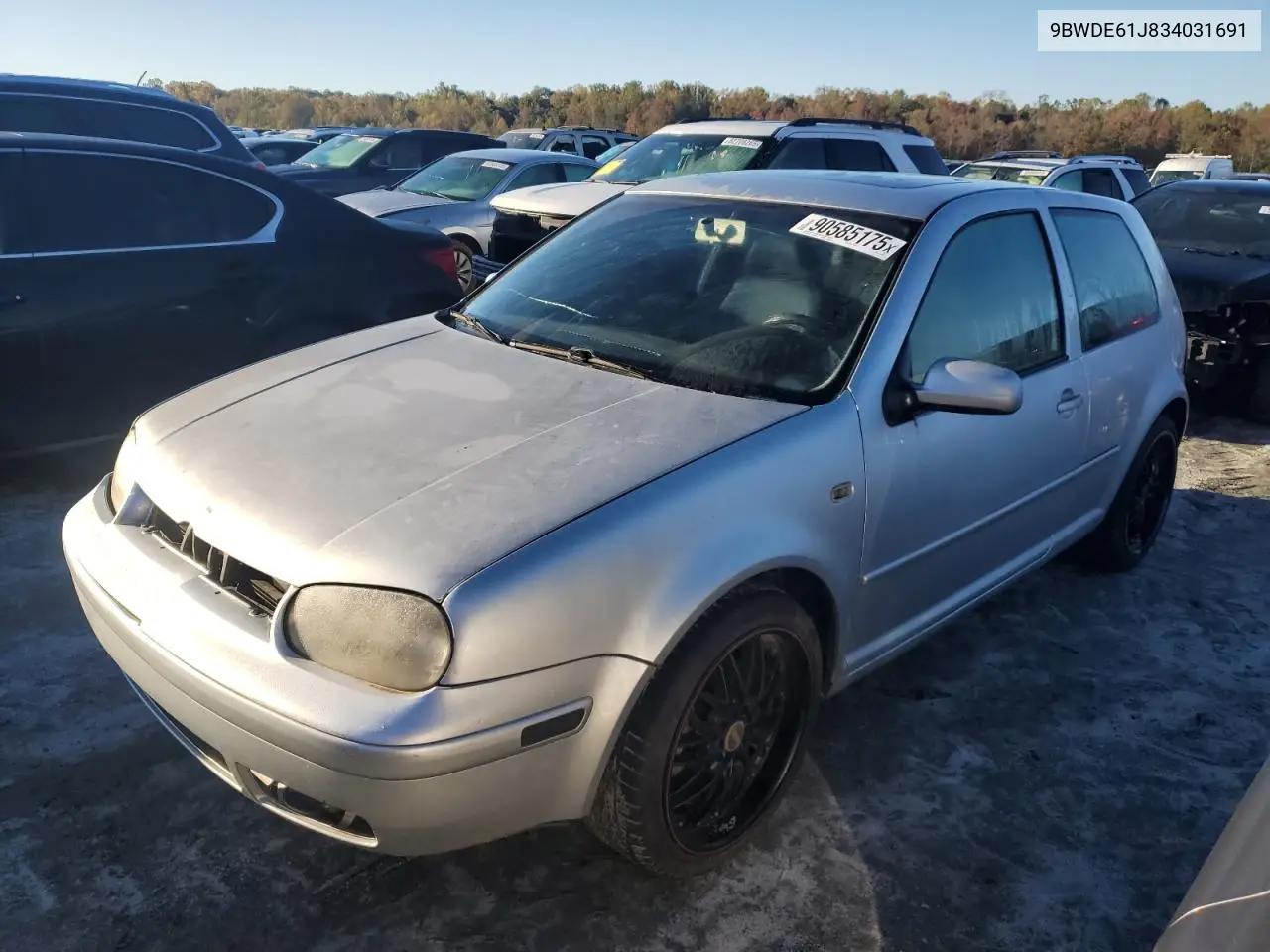 9BWDE61J834031691 2003 Volkswagen Gti