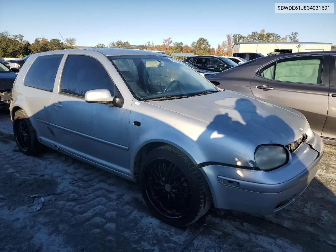9BWDE61J834031691 2003 Volkswagen Gti