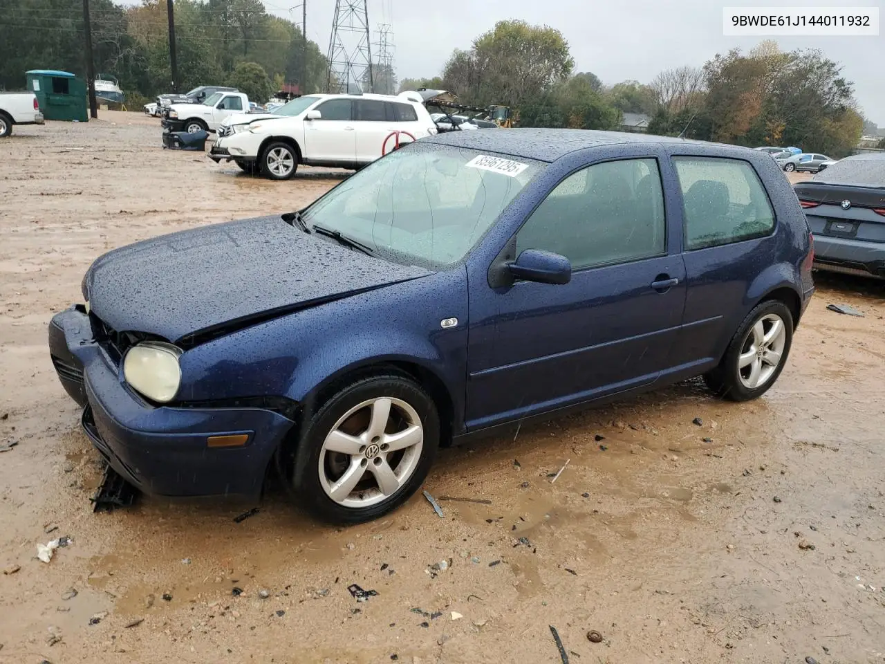 9BWDE61J144011932 2004 Volkswagen Gti